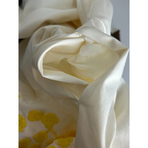 Draper James Climbing Bloom Women Sz 0 Dress Floral Blue Yellow Embroidered E4 - Picture 9 of 12